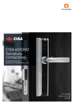 Depliant Cisa eSIGNO