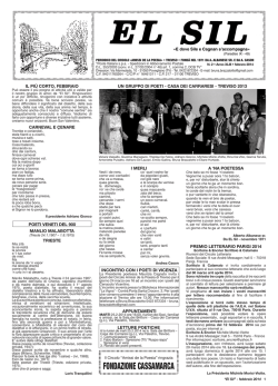 Mese di Febbraio - Accademia Europea delle Arti