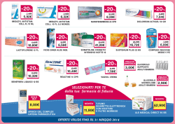 SELEZIONATI PER TE dalla tua farmacia di fiducia