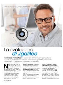 La rivoluzione di Jgalileo