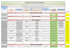 2014 CAL BEACH - Federazione Italiana Tennis