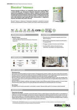 scheda tecnica - Ghielmimport