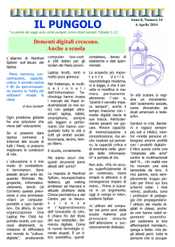 8-14 Dementi digitali crescono. Anche a scuola.
