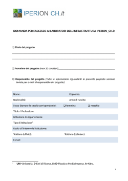 IPERION CH.it - Call4Access