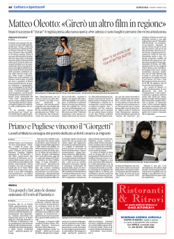 7 marzo 2014 - Premio Internazionale Marisa Giorgetti