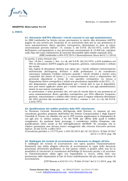 Scarica la Newsletter - Futura Service Soc.Coop.pa