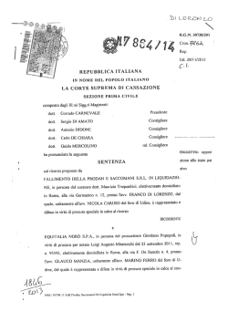 Corte di Cassazione 3 aprile 2014 n.7864