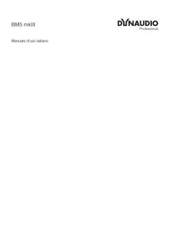 BM5 mkIII - Dynaudio Professional