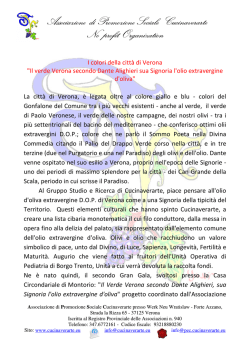 Associazione di Promozione Sociale Cucinaverarte No profit