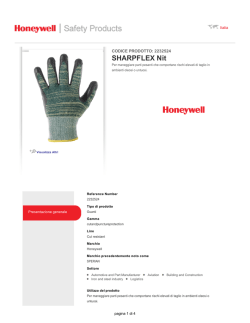 SHARPFLEX Nit - Honeywell Safety Products