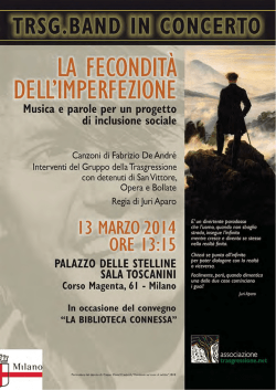 Associazione "Trasgressione.net": teatro, musica e