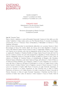 curricula - Bergamo Musica Festival