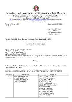 Classe - comprensivocrespi.gov.it