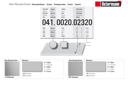 Superfici - Ostermann