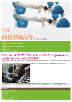 NTL NEW TOP LINE PALESTRE