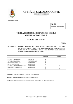 file - Comune di Calolziocorte
