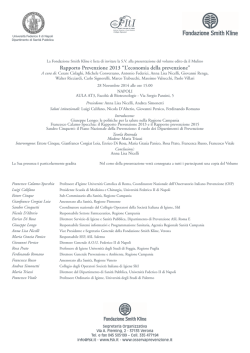 Clicca per il programma completo in pdf