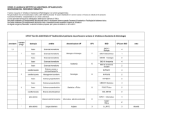 CORSO DI LAUREA IN ORTOTTICA E ASSISTENZA