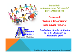 1 - Introduzione e Caratteristiche della Classe inclusiva