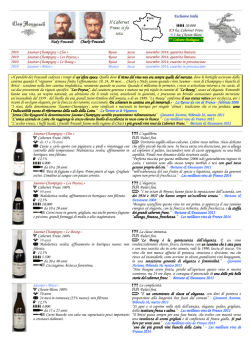 Il Cabernet Franc si fa seta