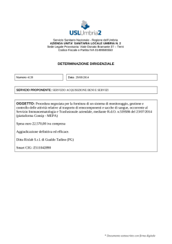 azienda - unit&agrave; sanitaria locale di cesen a