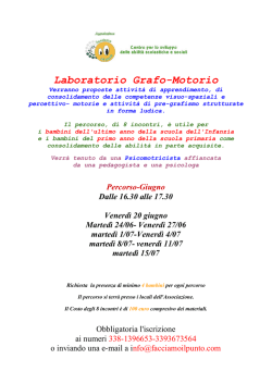 Laboratorio Grafo-Motorio