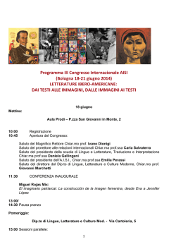Programma AISI 2014 (MAIL)