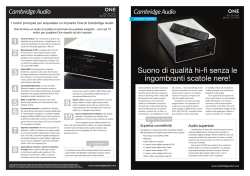 ONE - Cambridge Audio