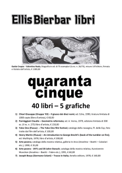 quarantacinque (40 libri 5 grafiche)