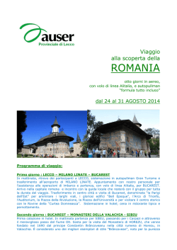 clicca qui per vedere i programmi proposti