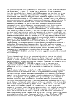 Per quello che riguarda noi magistrati segnalo cheil comma 1