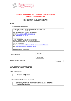 Facciamo la differenza-Adest Soc. Cooperativa Sociale SEDE