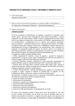 informa e orienta 2014 - Informagiovani Basilicata
