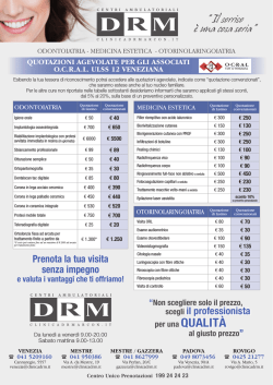 clinica dott. Marcon - OCRAL ULSS 12 Veneziana