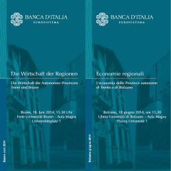 Diapositiva 1 - Freie Universit&auml;t Bozen