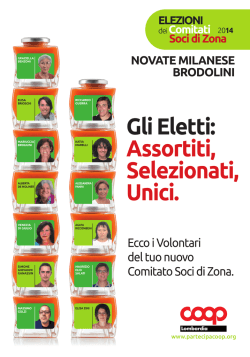 Gli Eletti - Partecipa Coop