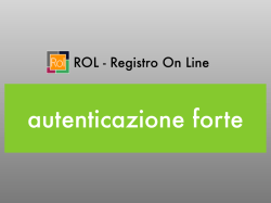 autenticazione forte