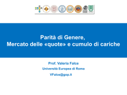 Prof. Avv. Valeria Falce - Diritto Mercato Tecnologia