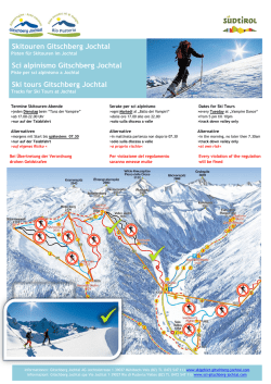 Skitouren Gitschberg Jochtal Sci alpinismo Gitschberg Jochtal Ski