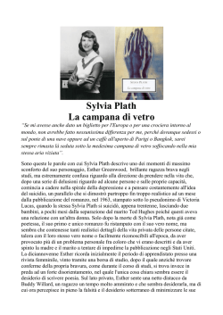 Sylvia Plath La campana di vetro