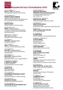 Scopri il programma e le quote degli abbonamenti