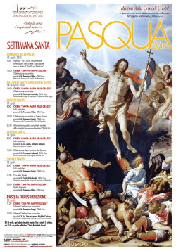 apri manifesto - Sito ufficiale dei frati minori cappuccini della