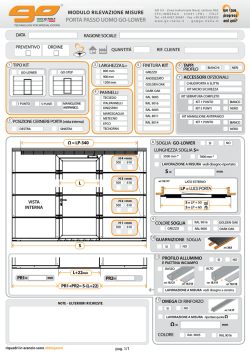 modulo pdf - Go Italia