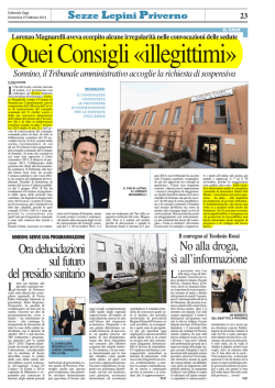 latina oggi 9 febb 2014