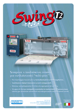 Stampante a trasferimento termico per