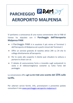 parcheggio aeroporto malpensa - fabi