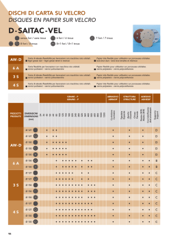 SAIT ABRASIVI - ABRASIVI / ABRASIFS