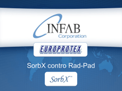 SorbX contro Rad-Pad