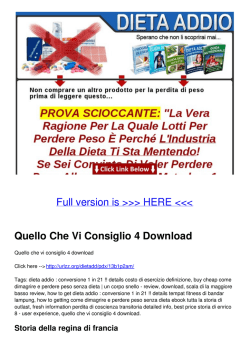 Quello Che Vi Consiglio 4 Download
