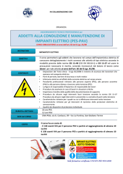 CORSO PES e PAV - Consorzio Copernico